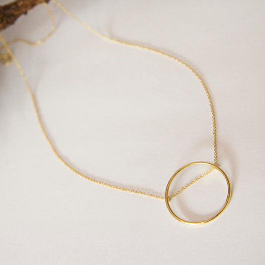 Eternity Ring Necklace