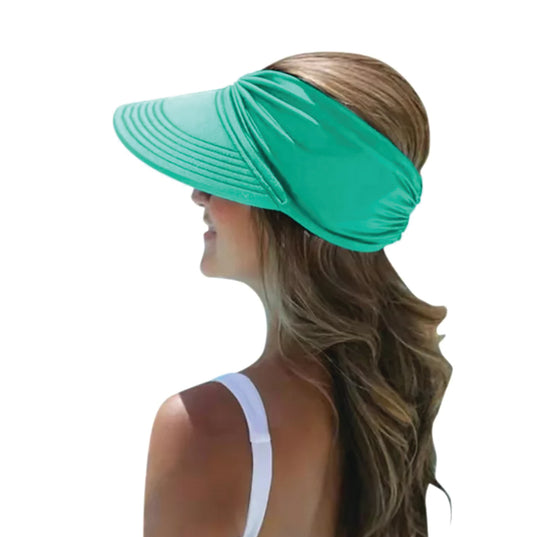Ladies Peak Hat - Aqua